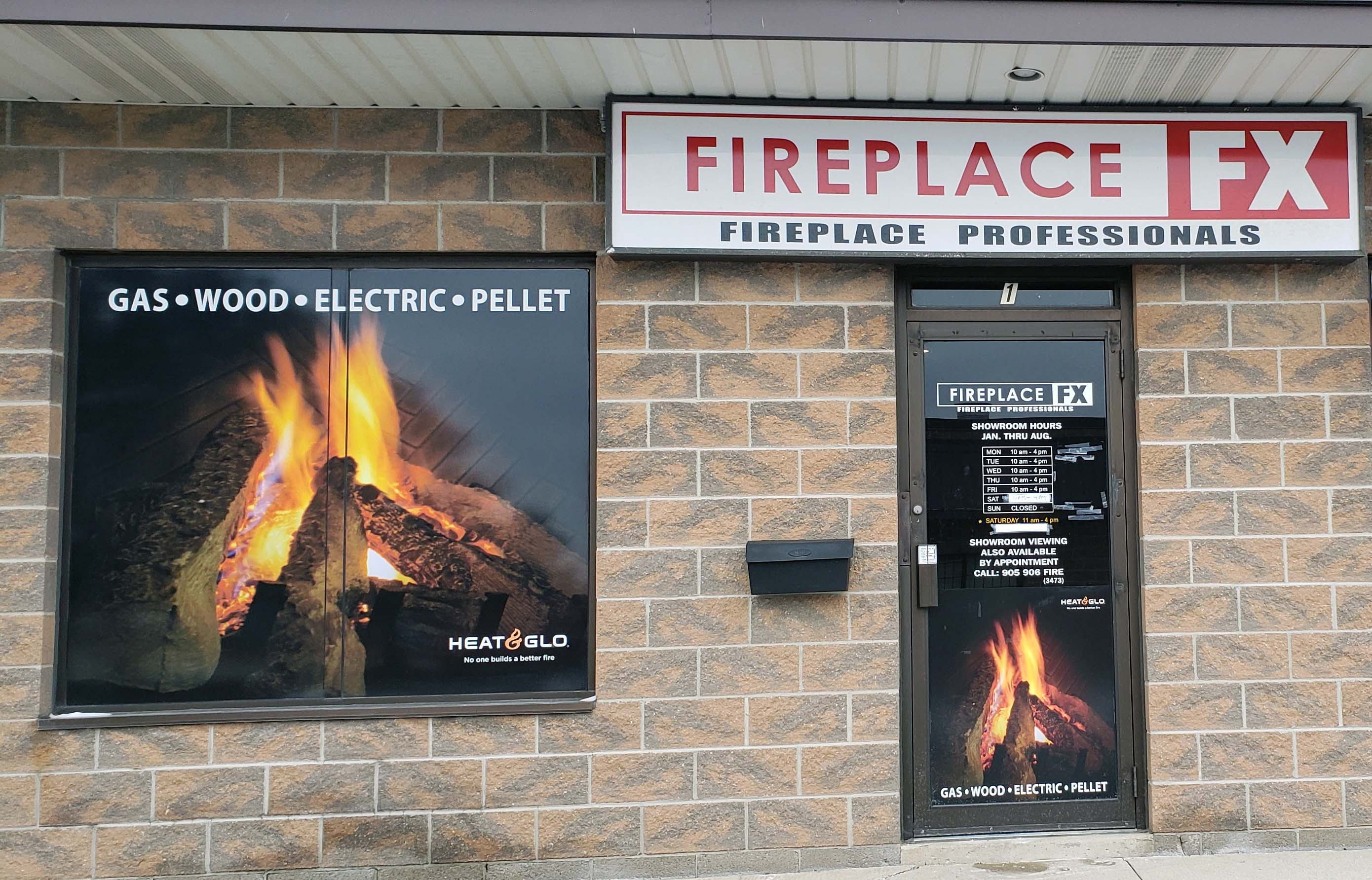 Fireplace display