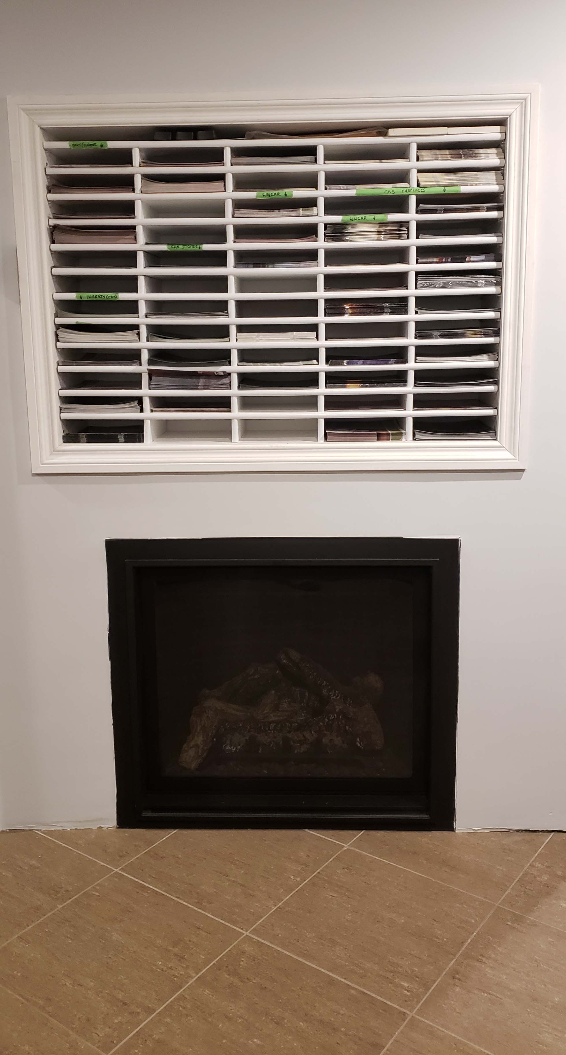 Fireplace display