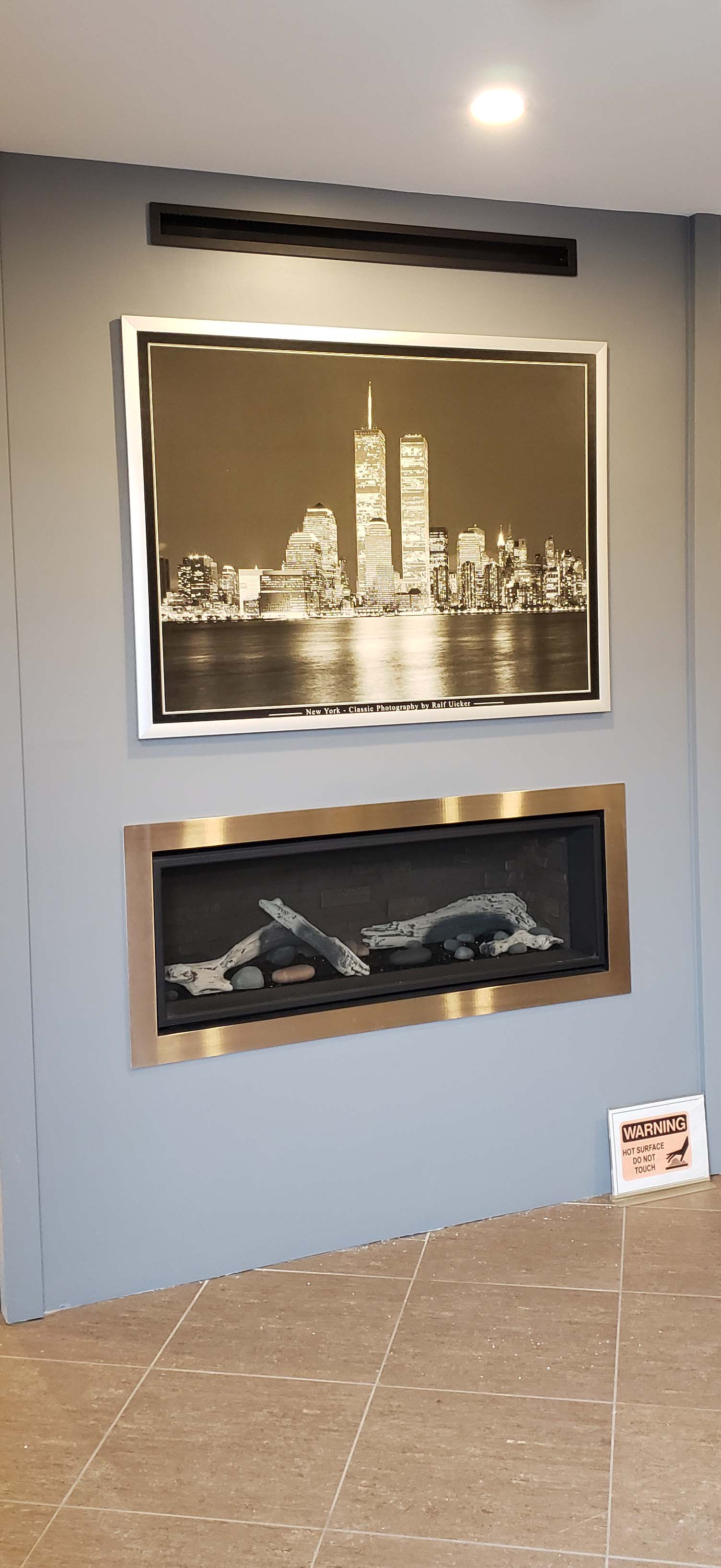 Fireplace display